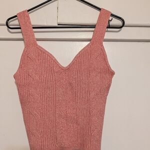 Express Coral Knit Camisole